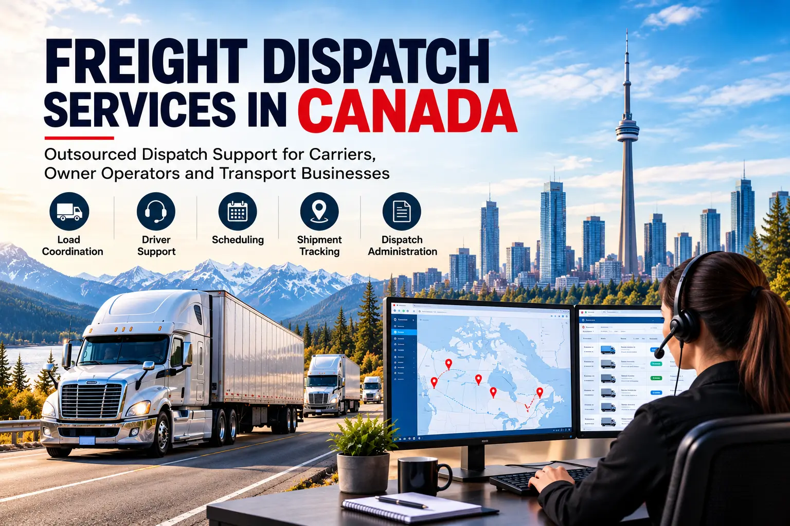 freight dispatch services in Canada