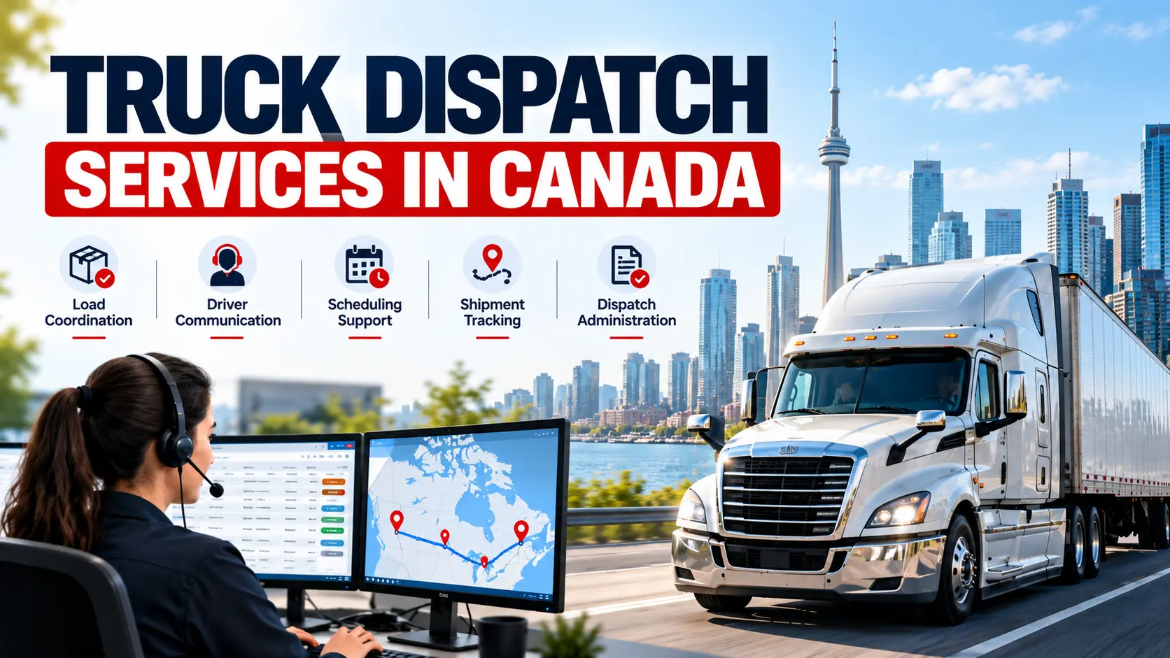 truck dispatch services in Canada